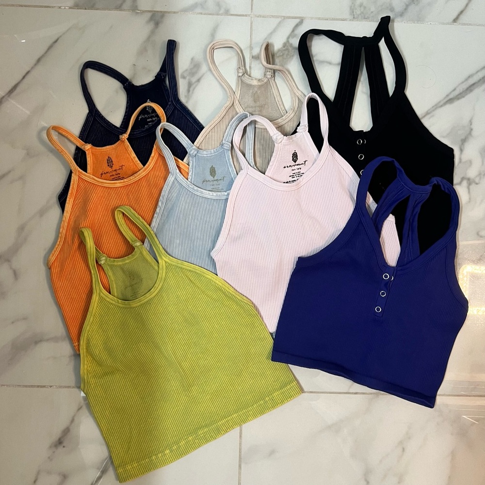 FP Movement Happiness Runs Crop Top Tank Bundle